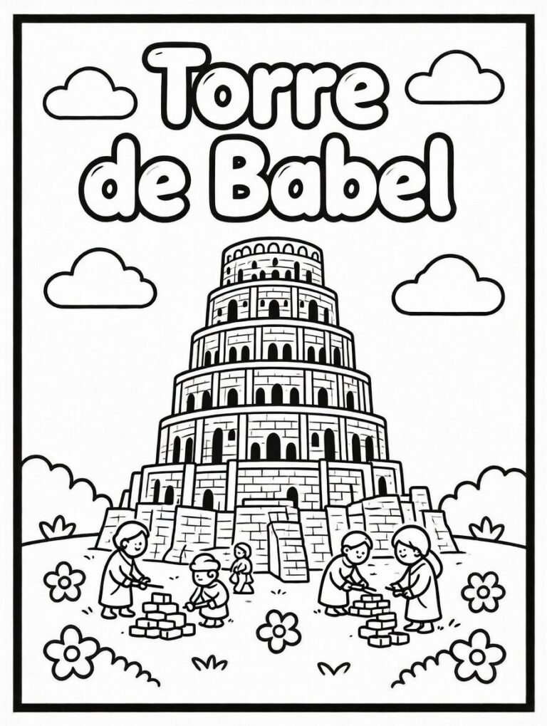 Desenhos bíblicos para colorir.