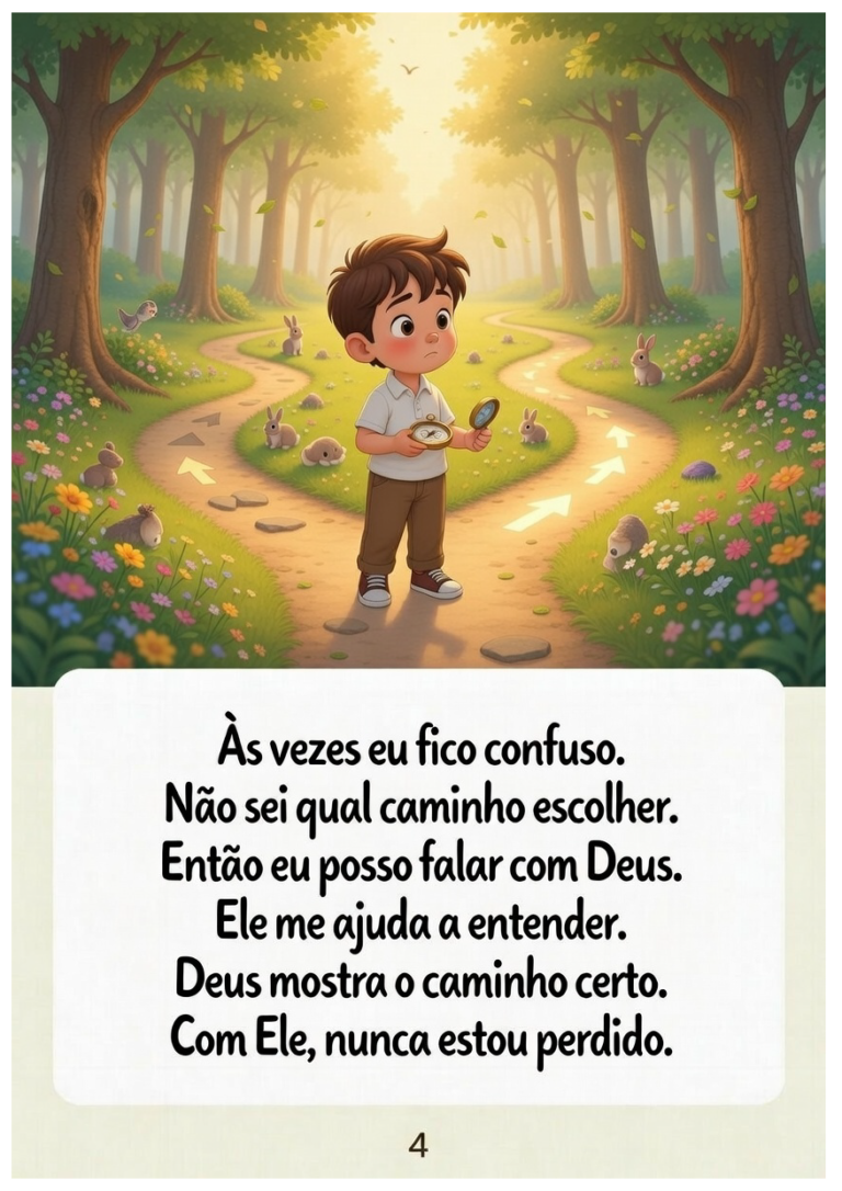 Ensinando valores e sabedoria para as crianças.